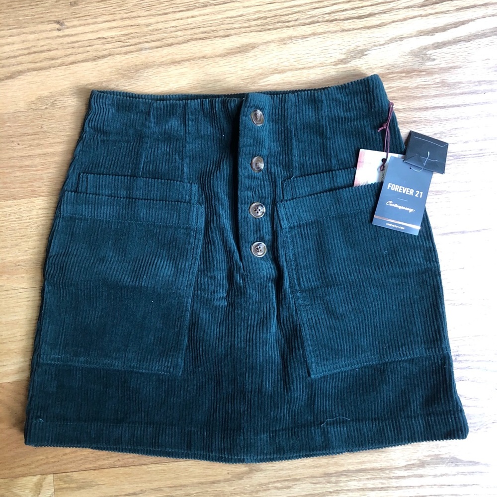 Corduroy skirt